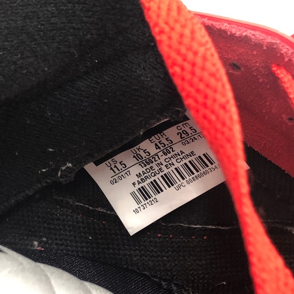 Air Jordan 5 Red Sued size 11.5 - Picture 4 of 5